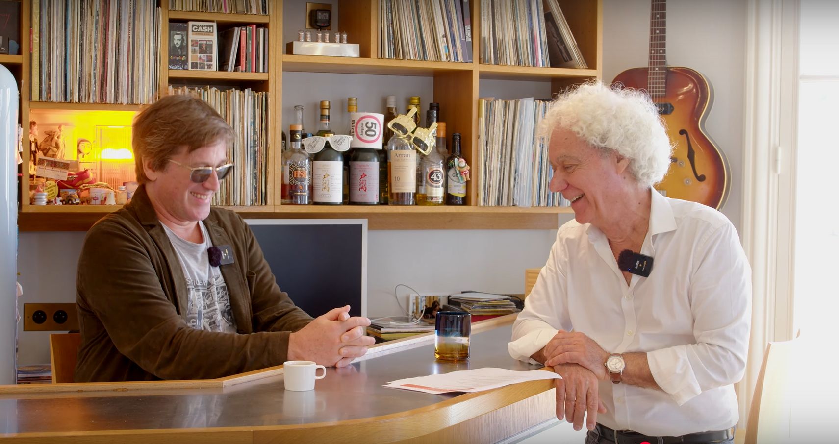 Thomas Dutronc talks music and sound with Christian Hugonnet for La Semaine du Son