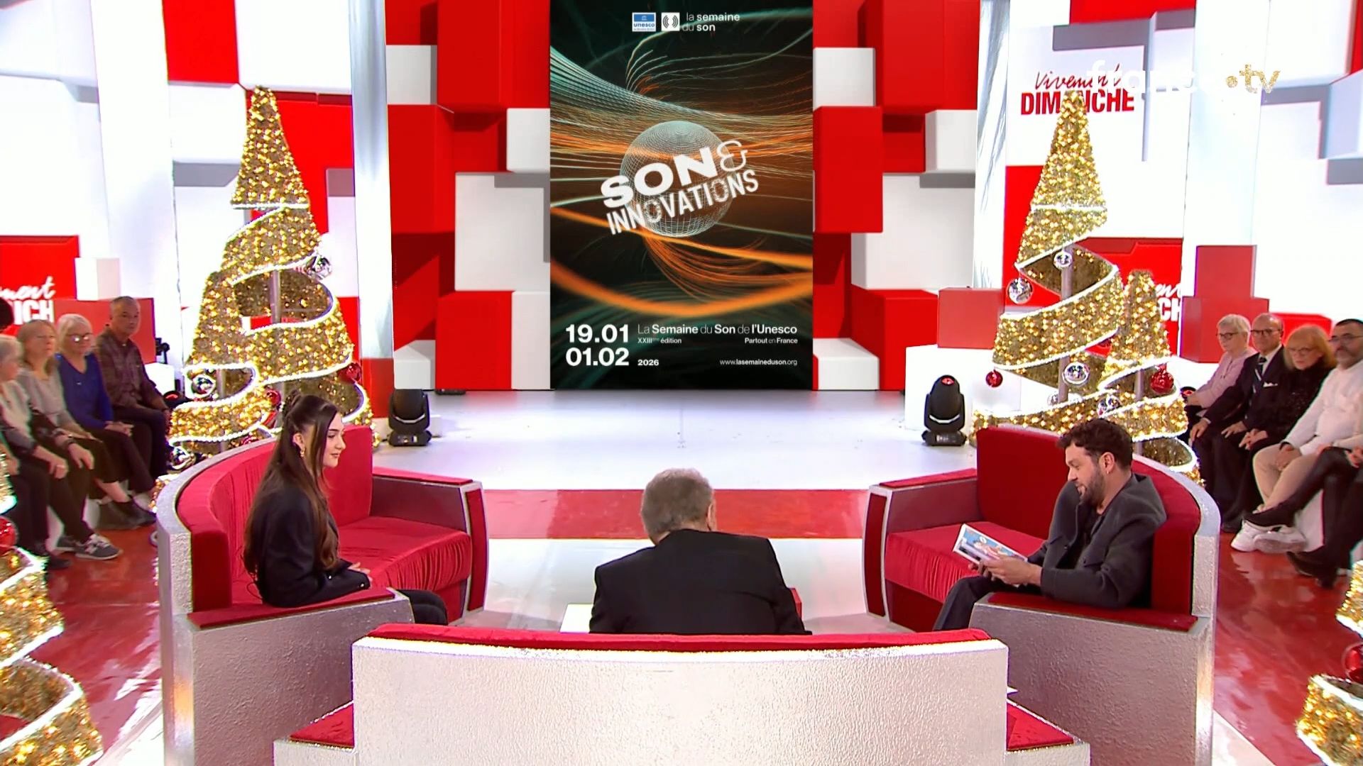 MIchel Drucker reçoit Rose Paynel et parle de la Semaine du Son 2026